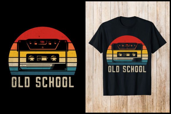 Download 70 80 Retro Vintage Old School T-Shirt - Premium Bundle