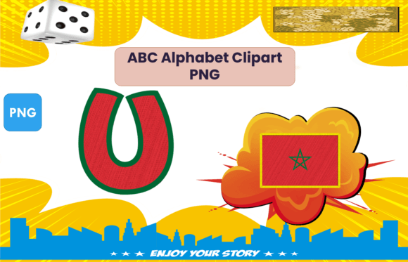 Download ABC Alphabet Clipart PNGs Flag Morocco - Clipart Collection