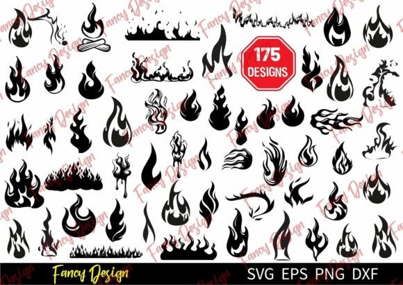 Download Fire Flames Svg, Flame Svg, Fire Clipart - Clipart Collection
