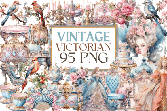 Download Vintage Victorian Clipart - Clipart Collection