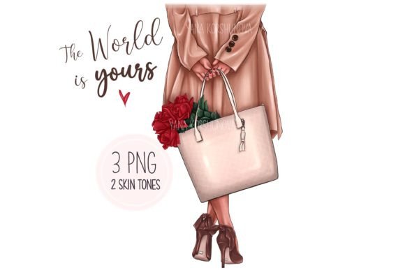 Download Fashion Girl Clipart, Planner Clip Art - Clipart Collection