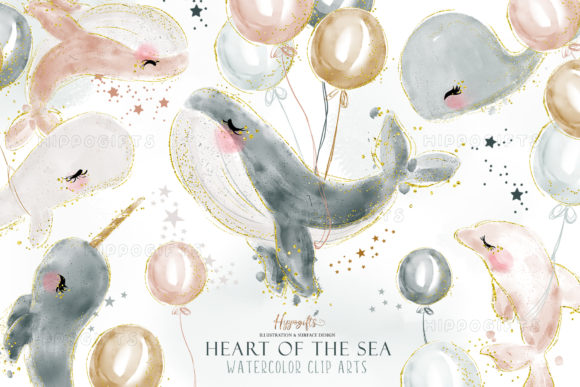 Download Watercolor Whale Cliparts - Clipart Collection