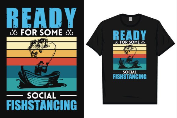 Download Fishing Vintage Graphics Tshirt Design - Premium Bundle