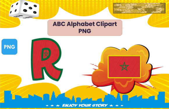 Download ABC Alphabet Clipart PNGs Flag Morocco - Clipart Collection