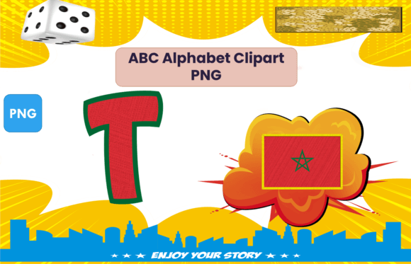 Download ABC Alphabet Clipart PNGs Flag Morocco - Clipart Collection