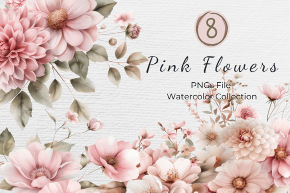 Download Blush Pink Floral Watercolor Clipart - Clipart Collection