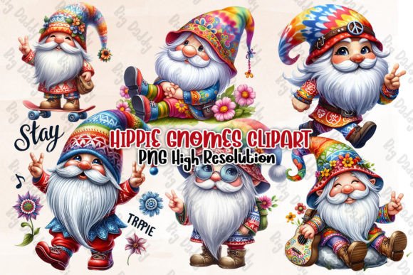 Download Hippie Gnomes Clipart PNG Graphics - Clipart Collection