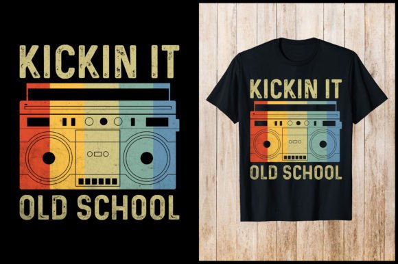 Download Kickin IT Old School 90s Retro T-Shirt - Premium Resources