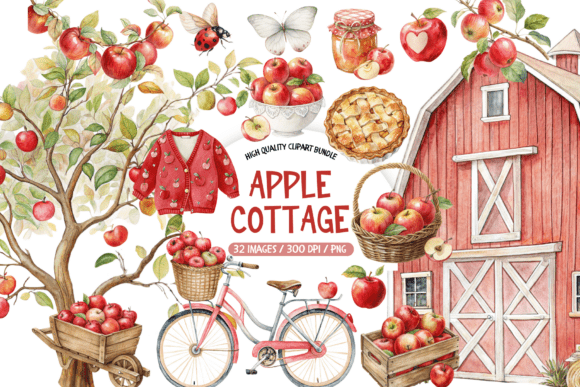 Download Watercolor Apple Clipart - Clipart Collection